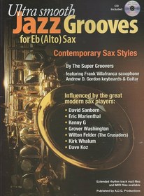 تصویر Ultra Smooth Jazz Grooves For Alto Sax Eb 