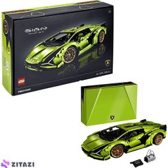 تصویر لگو سری تکنیک مدل Lamborghini Sián 42115 Technic Lamborghini Sián 42115 LEGO