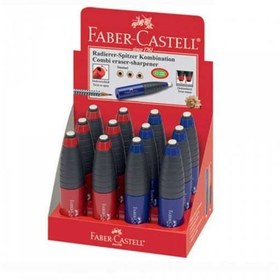 تصویر پاک‌کن فابر کاستل (FaberCastell) مدل چرخشی همراه تراش رنگی 184401 پاک کن فابر کاستل مدل چرخشی