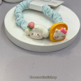 تصویر کش سر فانتزی - صورتی Hair Tie