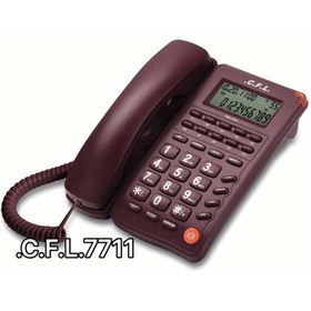 تصویر تلفن رومیزی سی اف ال CFL 7711 ا C.F.L.7711 telephone C.F.L.7711 telephone