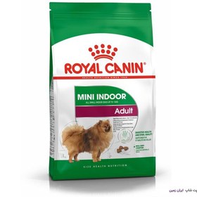 تصویر غذای خشک سگ رویال کنین مدل مینی ایندور ادالت - وزن 1.5 کیلوگرم Royal Canin Mini Indoor Adult Dog Food 1.5kg