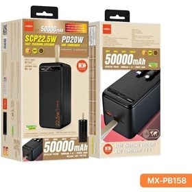 تصویر پاوربانک 50هزار موکسوم Moxom MX-PB158 50000mAh Powerbank 