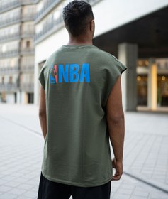 تصویر رکابی ورزشی وست NBA سبز 