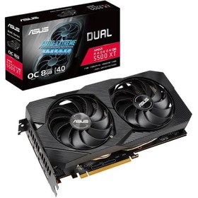 تصویر کارت گرافیک ایسوس مدل DUAL-RX5500XT-O8G-EVO با حافظه 8 گیگابایت 