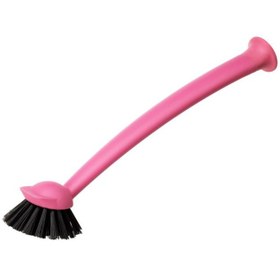 تصویر برس ظرفشویی صورتی ایکیا مدل IKEA RINNIG ا IKEA RINNIG dish washing brush pink IKEA RINNIG dish washing brush pink