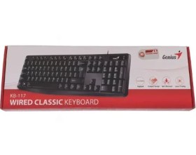 تصویر کیبورد جنیوس مدل KB-117 