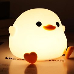 تصویر چراغ خواب سیلیکنی _ سیلیکونی مدل جوجه تپل 