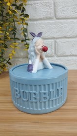 تصویر جا سیگاری مدل دختر آدامسی 