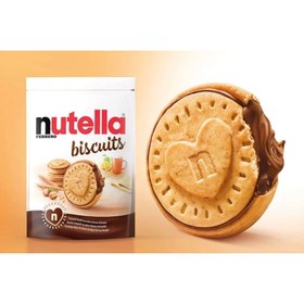 تصویر بیسکوییت شکلاتی نوتلا 193 گرمی nutella biscuits nutella biscuits