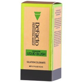 تصویر رژگونه مایع دیفکتو Defacto 