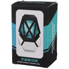 تصویر فن خنک کننده گوشی موبایل DY708 Mobile phone cooling fan DY708