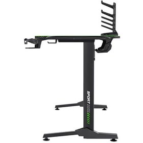 تصویر میز گیمینگ گیم مکس مدل D140 Carbon RGB 