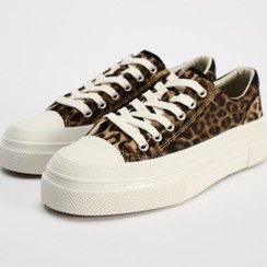 تصویر کفش اسپورت زنانه زارا ANIMAL PRINT TRAINERS 