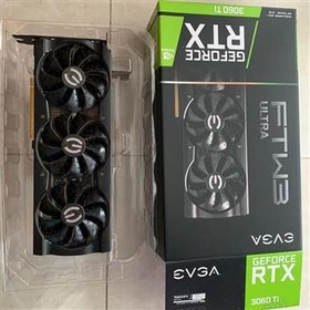 تصویر کارت گرافیک استوک ای وی جی ای مدل EVGA RTX 3060 Ti 