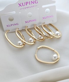 تصویر گوشواره مرواریدی جمانه ژوپینگ 