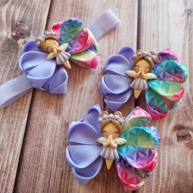 تصویر پاپیون فرشته پفکی 