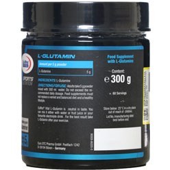 تصویر يوروويتال ال-گلوتامين 5000 پودر 300 گرمي ا EURHO VITAL L-GLUTAMIN 5000 POWDER 300 gr EURHO VITAL L-GLUTAMIN 5000 POWDER 300 gr