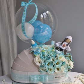 تصویر باکس گل کالسکه پسر 