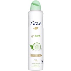 تصویر اسپری ضد تعریق زنانه خیار و چای سبز داو مدل Go Fresh حجم 250 میلی لیتر Dove Go Fresh Cucumber and Green Tea Anti perspirant Spray 250ml