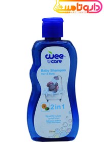 تصویر وی کر شامپو سر و بدن کودک حاوی عصاره کالندولا و عصاره آلوئه ورا Wee Care Baby Shampoo Hair And Body With Calendula Extract And Aloe Vera Extract