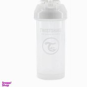 تصویر قمقمه تویست شیک (Twistshake) مدل نی دار حجم 360 میلی لیتر کد 17002 