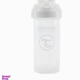 تصویر قمقمه تویست شیک (Twistshake) مدل نی دار حجم 360 میلی لیتر کد 17002 