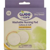 تصویر پد سینه قابل شستشو وی کر مدل M908 بسته ۲ عددی 