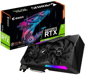 تصویر کارت گرافیک گیگابایت مدل AORUS GeForce RTX 3070 MASTER 8G 