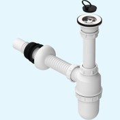 تصویر سیفون روشویی با خرطومی 316 محک سیفون روشویی با خرطومی 316 محک