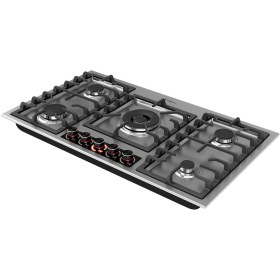 تصویر اجاق گاز استیل داتیس مدل DS533 ولوم ال ای دی استیل Datees DS-533 Steel Gas Stove