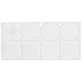 تصویر پالت مستطیلی 11 خانه ( مربع و دایره ) کد 718 