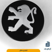 تصویر لوگو پژو مشکی 