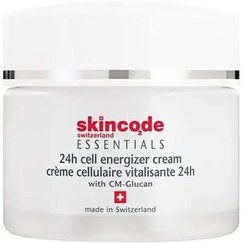 تصویر کرم انرژی زا 24 ساعته اسنشال اسکین کد 50 میلی لیتر کرم لیفتینگ بدن اسکین کد | Skincode مدل کرم انرژی زا 24 ساعته اسنشال اسکین کد 50 میلی لیتر وزن 50 میلی لیتر