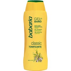 تصویر شامپو بدن حاوی رزماری کلاسیک مناسب پوست نرمال باباریا مدل Babaria gel de baÑo classic Babaria gel de baÑo classic 600ml