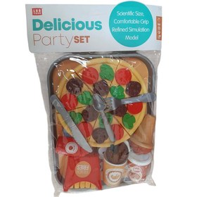 تصویر اسباب بازی برشی فست فود کد LY8713 