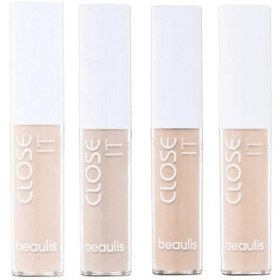 تصویر کانسیلر مایع بیولیز اصل (دررنگ های کاربردی)حجم 8mil - شماره ۱۳۵ Beaulis Close it Iiquid concealer