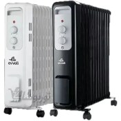 تصویر شوفاژ برقی ایوولی 15 پره مدل EVOH-15 