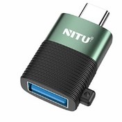 تصویر تبدیل OTG تایپ سی نیتو USB3.0 مدل Nitu OTG CN15 