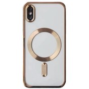 تصویر کاور مدل مگ سیف شفاف و محافظ لنز دار مناسب گوشی iphone xs 