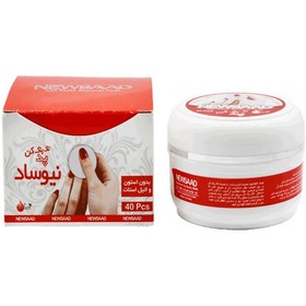 تصویر پد لاک پاک کن نیوساد 40 عددی Newsaad Nail Polish Remover Pads 40Pcs