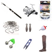 تصویر ست لوازم ماهیگیری چوب دایوا و چرخ کبرا 440 ا Daiwa fishing rod & Cobra 440 reel Daiwa fishing rod & Cobra 440 reel