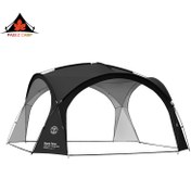 تصویر سایه‌بان گنبدی شاین تریپ مدل A470 با تیرک آلومینیوم 