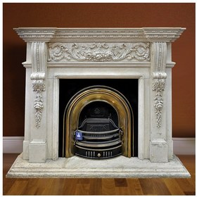 تصویر شومینه سنگی 3 