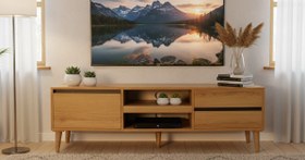 تصویر میز تلویزیون شیک مدل ACAJOU 