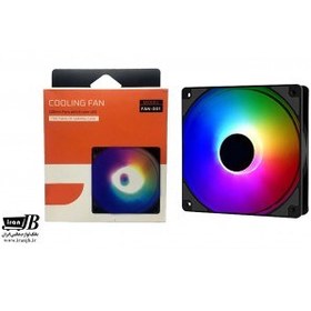 تصویر فن کیس RGB گیمینگ 12 سانتیمتر انزو مدل FAN-001 