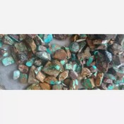 تصویر سنگ فیروزه نیشابوری کیلویی 