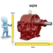 تصویر پمپ دنده ای ایران تولید مدل VGF.9 