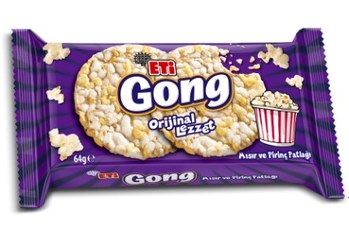 تصویر رایس کیک ذرت و برنج 64 گرمی اتی گونگ Eti Gong - اصل ترکیه Eti gong