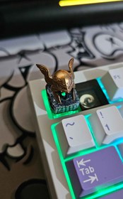 تصویر دکمه کیبورد مکانیکال مالنیا کیکپ کاستوم 